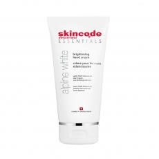 Kem dưỡng trắng mịn và bảo vệ da tay toàn diện Skincode alpine white brightening hand cream
